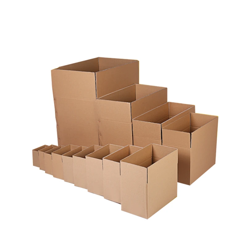 Event Party Box - 10pcs Shipping Boxes 3 Corrugated Paper