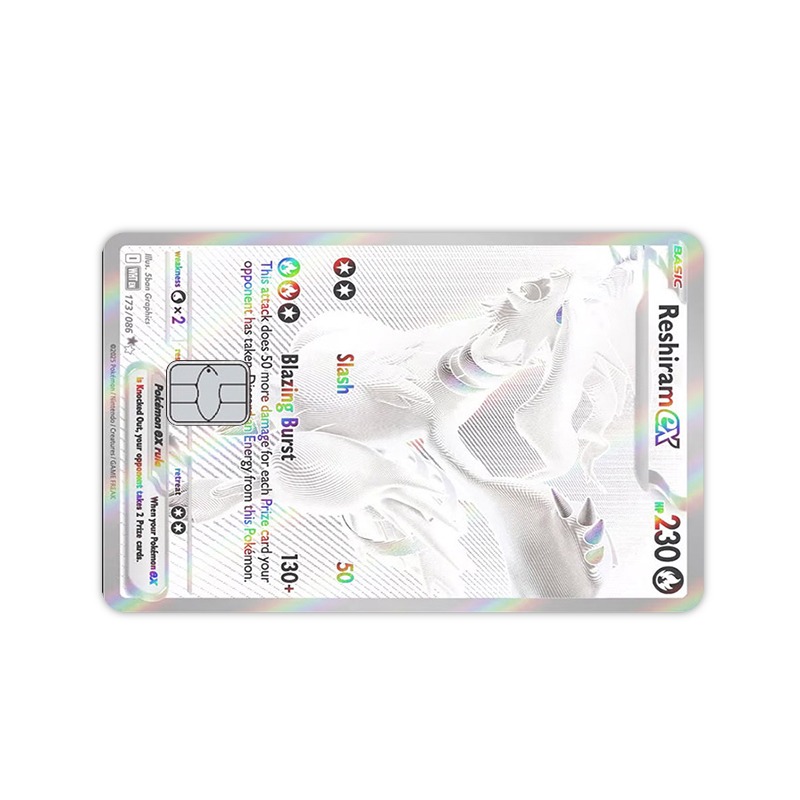 White Flare PTCG Card Sticker  - đánh giá và giá Event Supplies