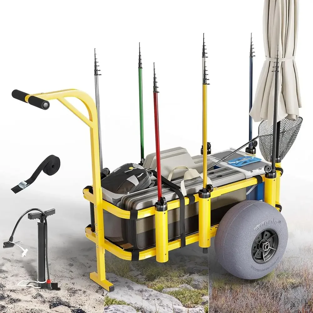 Beach Trolley with 13 Balloon  - đánh giá và giá Balloon Pump Hand