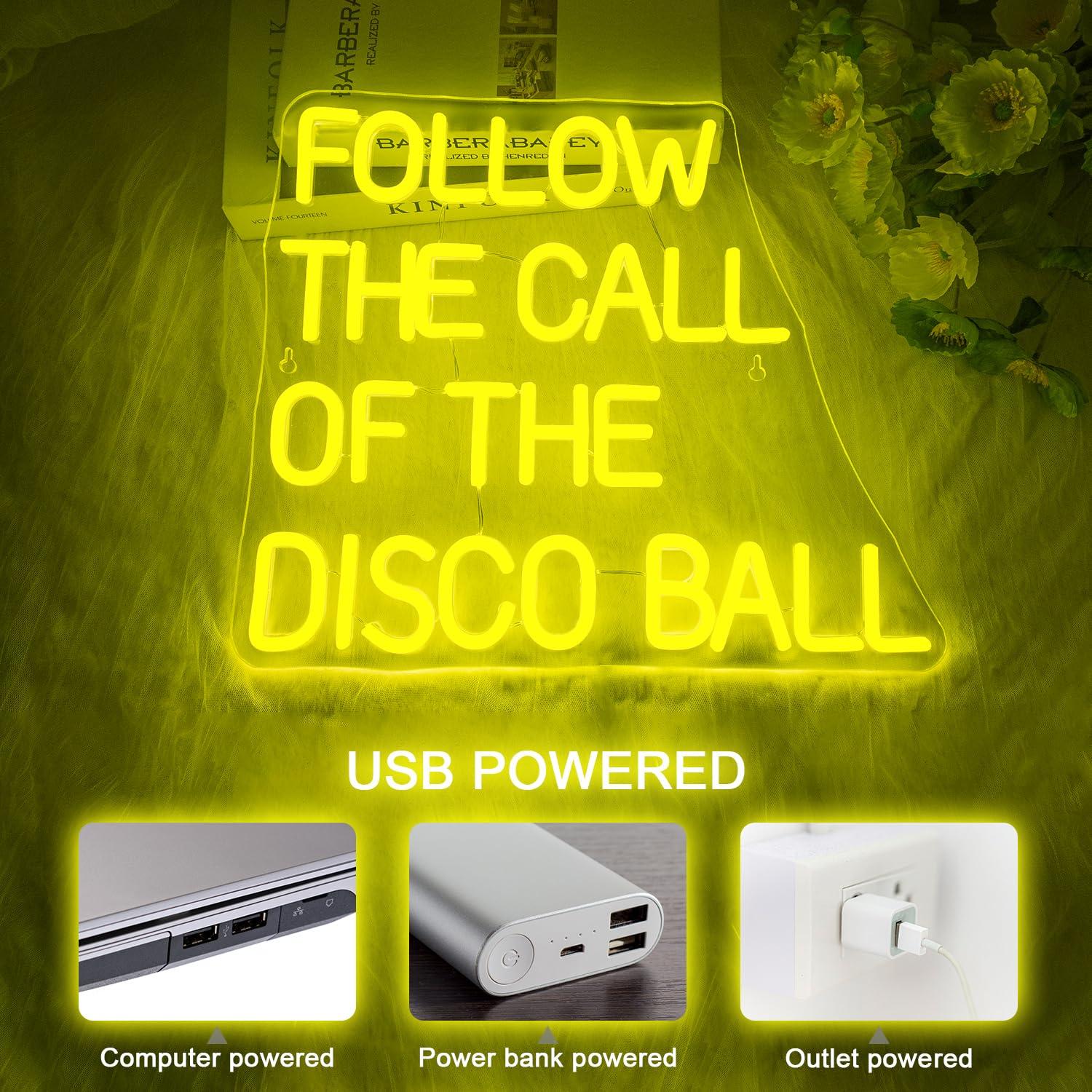 Follow The Call Of The Disco B - đánh giá và giá Neon Sign Party