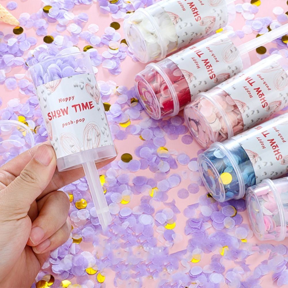 1Pcs Bridal Shower Colorful Bi - đánh giá và giá Confetti Cannon Tube