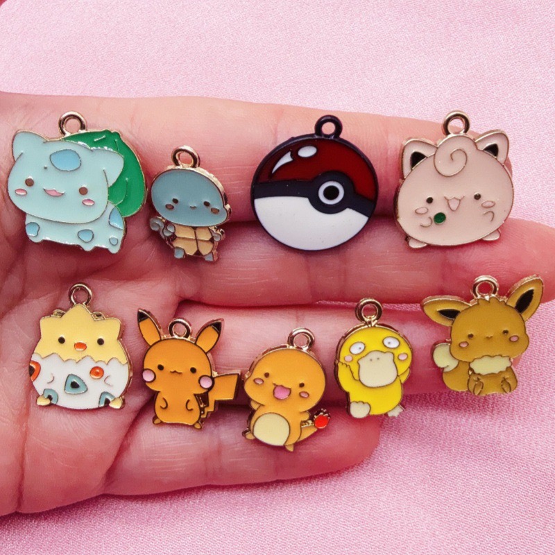 10pcs Cartoon Drip Oil Jewelry - đánh giá và giá Event Party