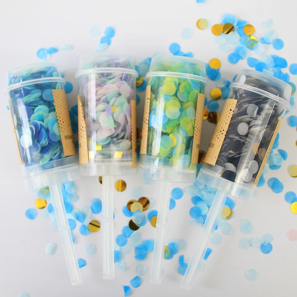 1Pcs Pastel Birthday Exploding - đánh giá và giá Confetti Cannon Tube