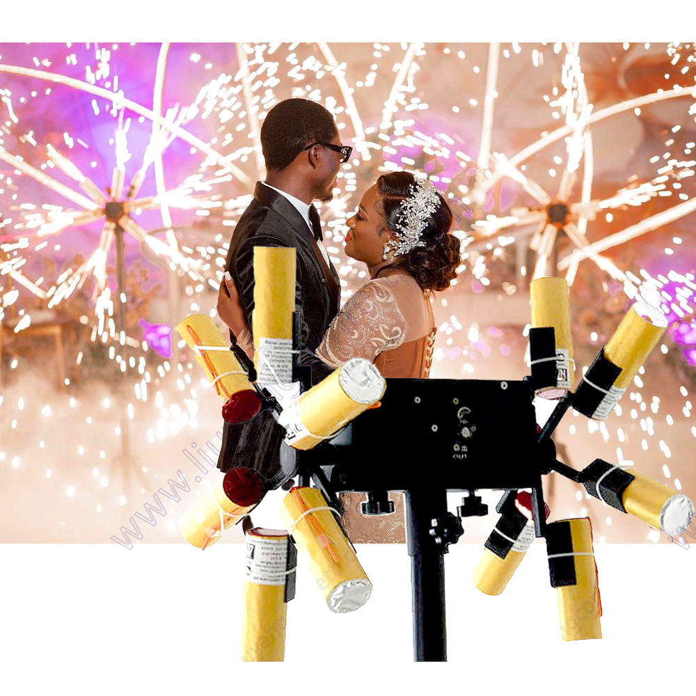 Pyrotechnic Double Wheels Cold - đánh giá và giá Confetti Cannon Tube