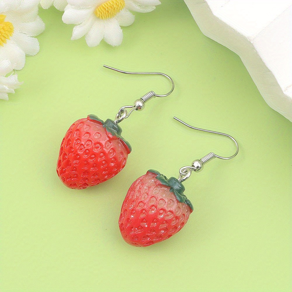 12/27/54pcs Red Resin Strawber - đánh giá và giá Event Suppliers