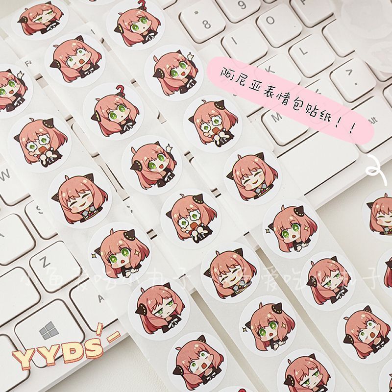 500PCS Spy Family Ania Cute Cu - đánh giá và giá Event Supplies