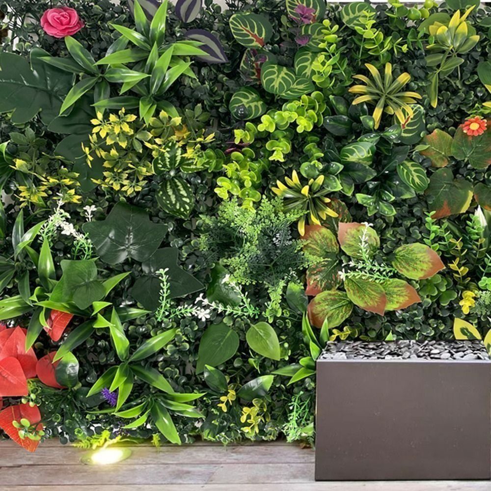 DIY Artificial Plant Wall Pane - đánh giá và giá Flower Wall Panel