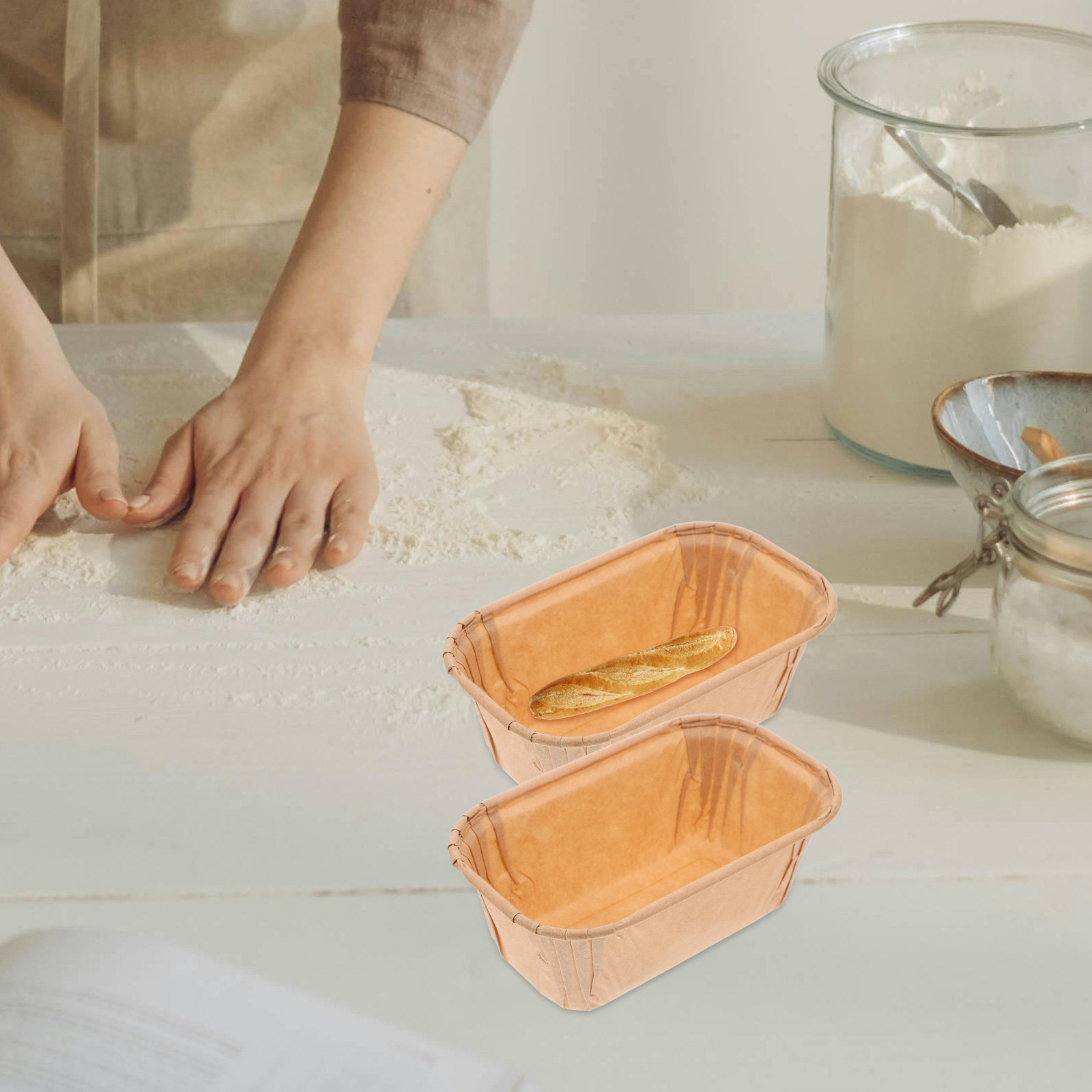 50Pcs Paper Baking Cups Rustic - đánh giá và giá Plastic Cup 50Pcs