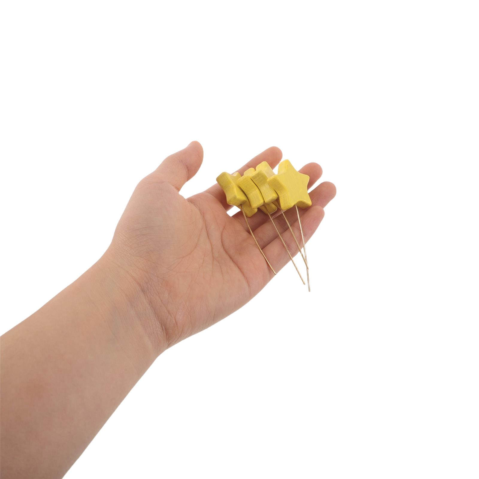 6Pcs Wooden Star Picks Mini St - đánh giá và giá Centerpiece Stick