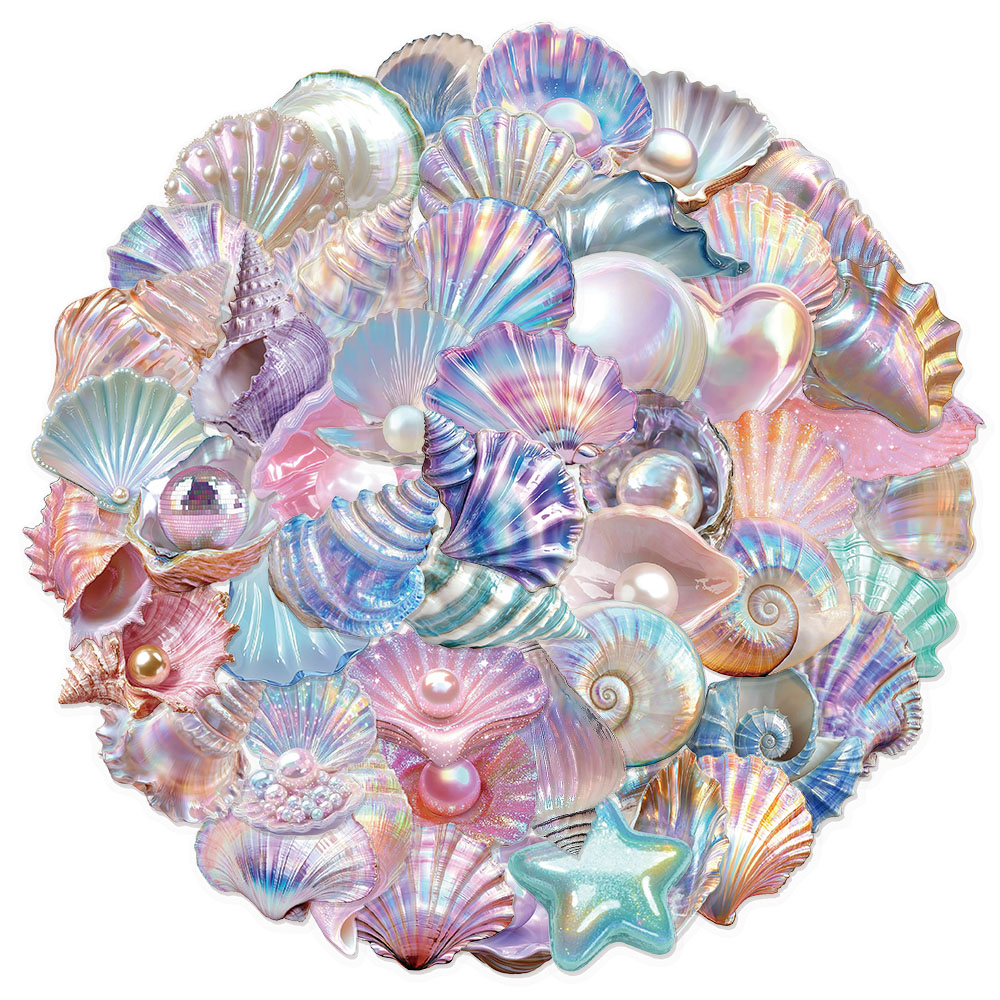 50PCS Colorful Shining Shell D - đánh giá và giá Plastic Cup 50Pcs