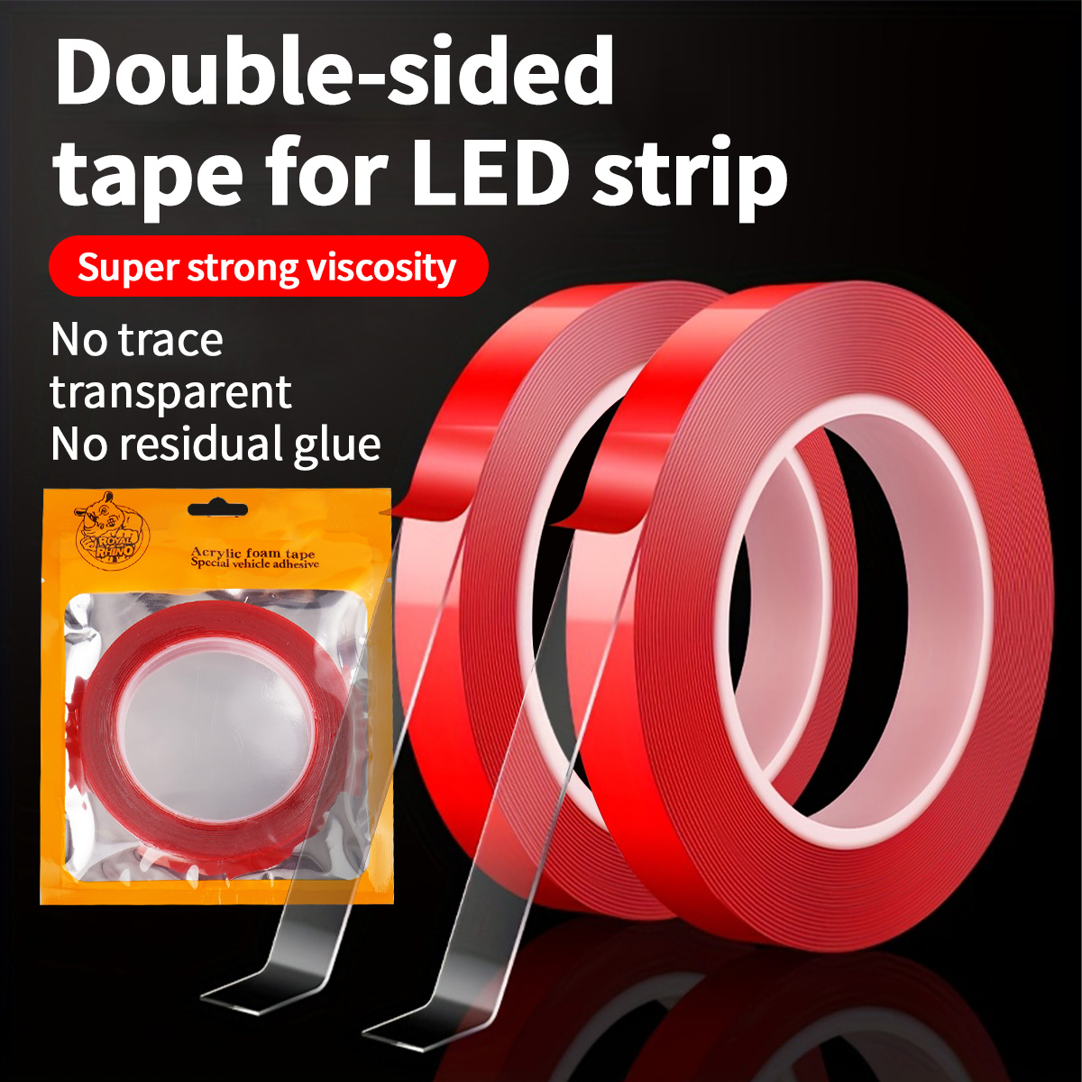 LED Light Strip Adhesive Strip - đánh giá và giá Led Balloon Light