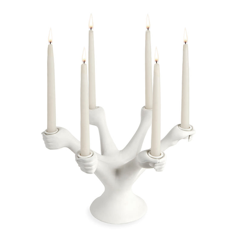 Bắc Âu Trắng Đế Nến Trang Trí  - đánh giá và giá Centerpiece Stick
