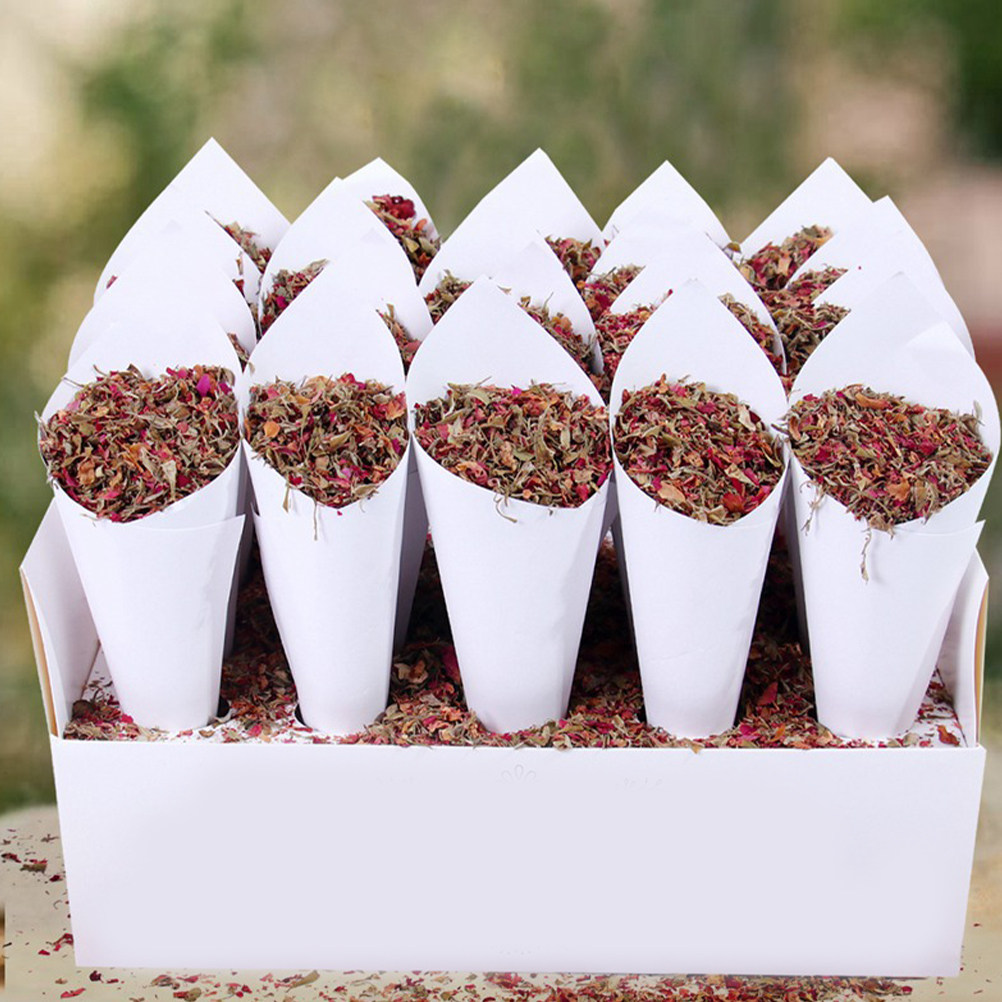 60Pcs Wedding Confetti Cones F - đánh giá và giá Papercraft Supply Confetti