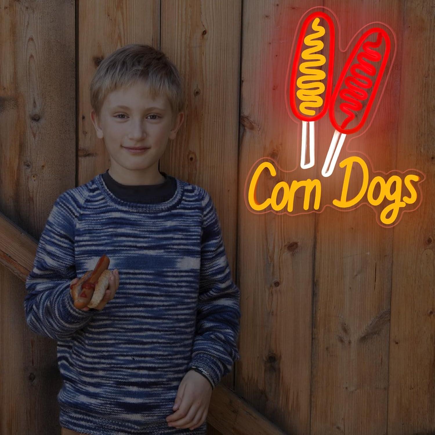 Corn Dog Neon Sign Snack USB D - đánh giá và giá Neon Sign Party